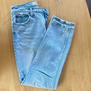 Abercrombie and Fitch the 90’s straight ultra high rise